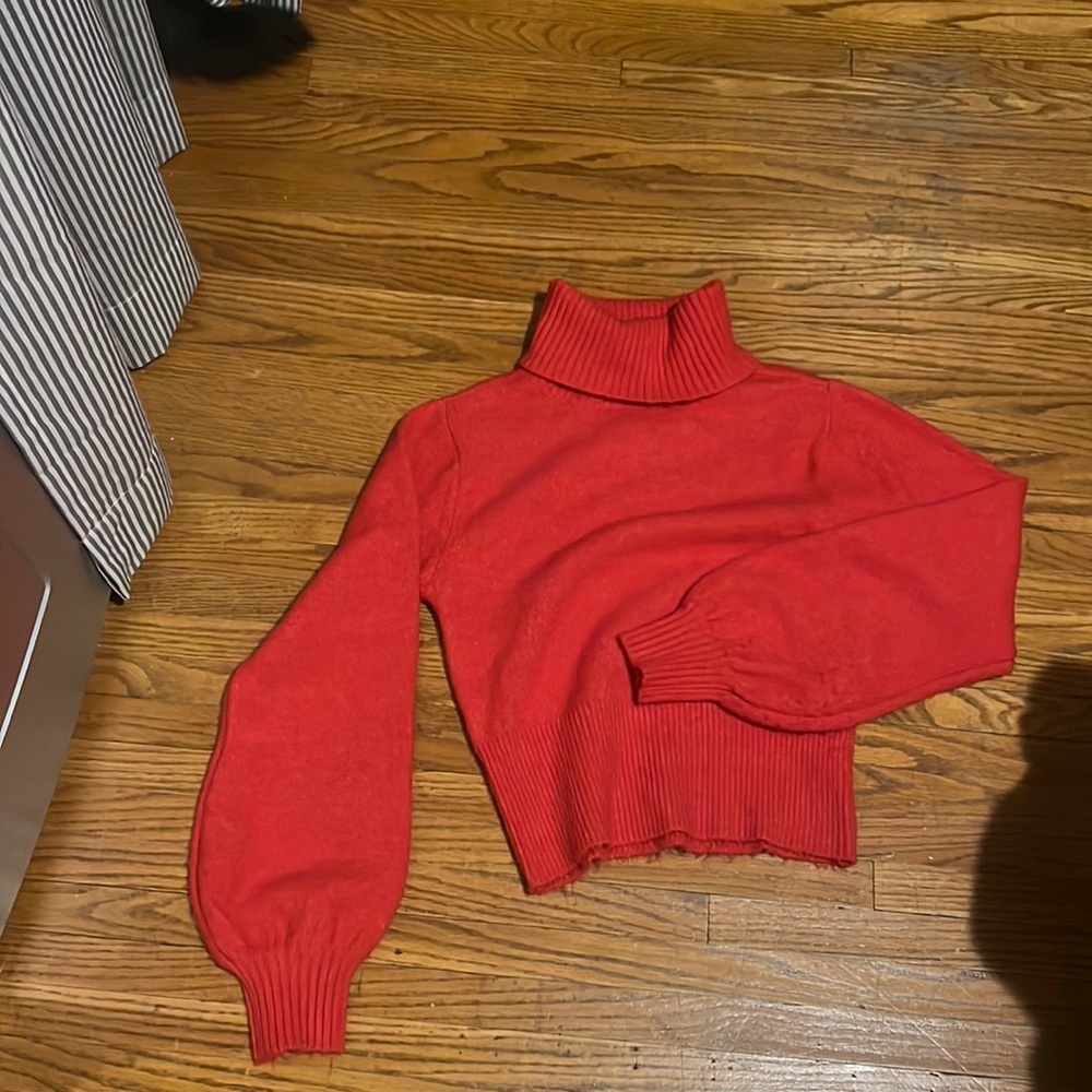 Dynamite hot pink cozy turtle neck, size Xs